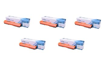 Compatible HP 130A 5 Colour Toner Cartridge Multipack