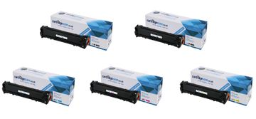 Compatible HP 131X / HP 131A 5 Colour Toner Cartridge Multipack