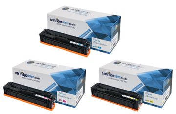 Compatible HP 205A 3 Colour Toner Cartridge Multipack