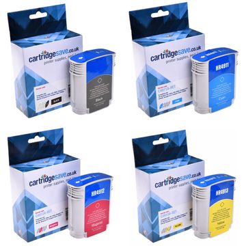 Compatible HP 82 High Capacity 4 Colour Ink Cartridge Multipack