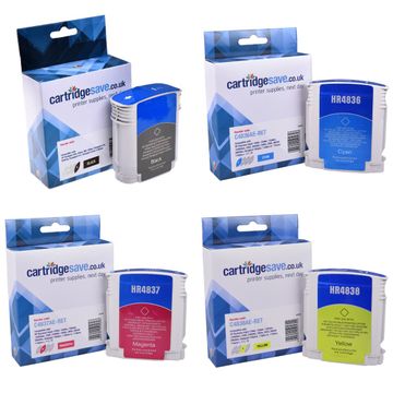 Compatible HP 82 / HP 11 4 Colour Ink Cartridge Multipack