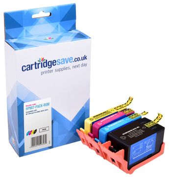 Compatible HP 907XL/903XL 4 Colour Ink Cartridge Multipack