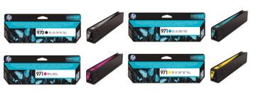 HP 970 / HP 971 4 Colour Ink Cartridge Multipack