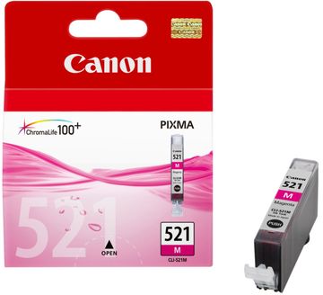 Canon CLI-521M Magenta Ink Cartridge - (2935B001AA)