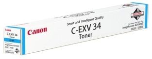 Canon C-EXV34 Cyan Toner Cartridge - (3783B002AA)
