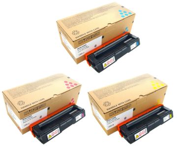 Ricoh 4064 High Capacity 3 Colour Toner Cartridge Multipack