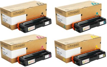 Ricoh 40771 4 Colour Toner Cartridge Multipack