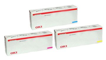 OKI 4553650 High Capacity 3 Colour Toner Cartridge Multipack