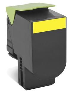 Lexmark 702HY High Capacity Yellow Return Program Toner Cartridge - (70C2HY0)