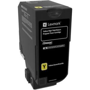 Lexmark 74C2HY0 Extra High Capacity Yellow Return Program Toner Cartridge