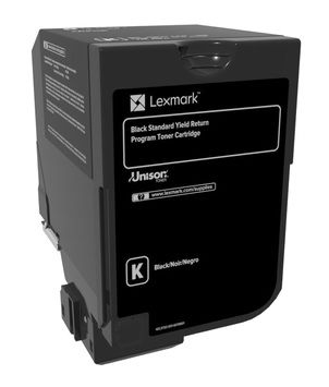 Lexmark 74C2SK0 High Capacity Black Return Programme Toner Cartridge