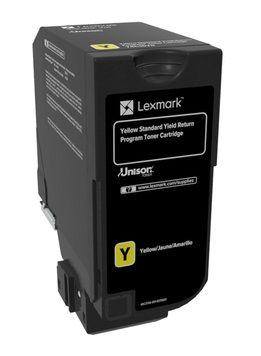 Lexmark 74C2SY0 High Capacity Yellow Return Programme Toner Cartridge