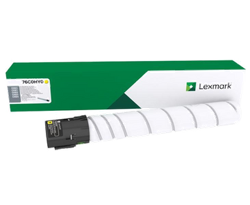 Lexmark 76C0HY0 High Capacity Yellow Toner Cartridge