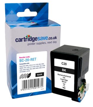 Compatible Canon BC-20 High Capacity Black Ink Cartridge - (0895A002)