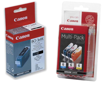 Canon BCI-3e / BCI-6 4-Colour Ink Cartridge Multipack