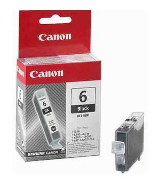 Canon BCI-6BK Black Ink Cartridge - (4705A002)