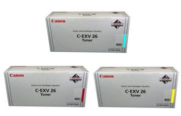 Canon C-EXV26 3 Colour Toner Cartridge Multipack