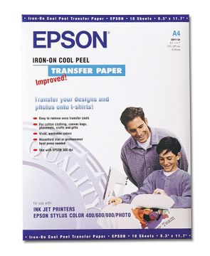 Epson Iron-on Transfers x 10 Sheets - (C13S041154)