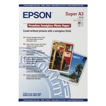 Epson 250gsm A3+ Semi-Gloss Photo Paper (C13S041328)