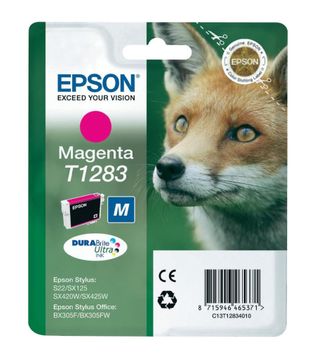 Epson T1283 Magenta Ink Cartridge - (Fox)