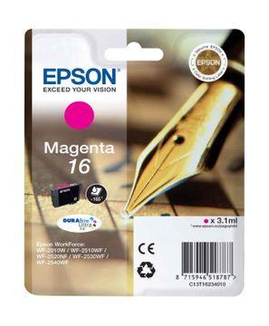 Epson 16 Magenta Ink Cartridge - (T1623 Pen and Crossword)