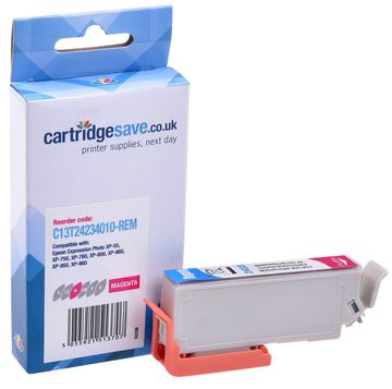 Compatible Epson 24 Magenta Ink Cartridge - (T2423 Elephant)