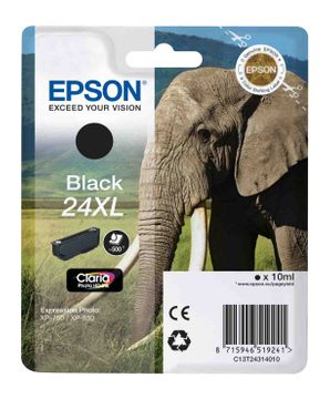 Epson 24XL Black High Capacity Ink Cartridge - (T2431 Elephant)
