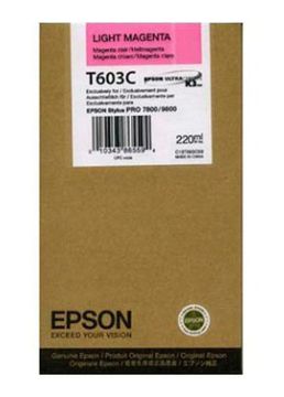 Epson T603C High Capacity Light Magenta Ink Cartridge - (C13T603C00)