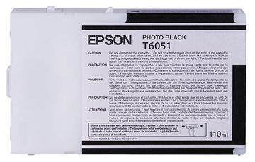 Epson T6051 Photo Black Ink Cartridge - (C13T605100)