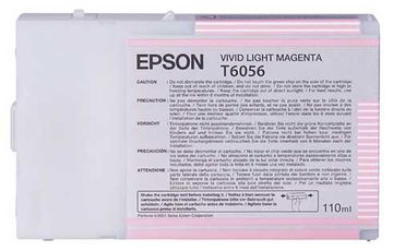 Epson T6056 Vivid Light Magenta Ink Cartridge - (C13T605600)