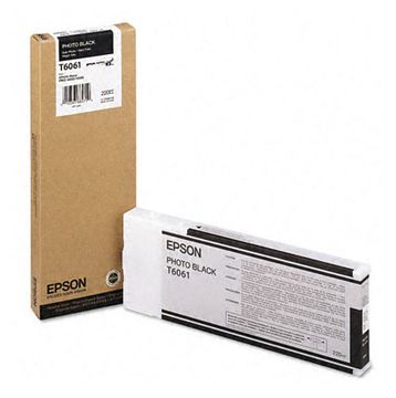 Epson T6061 High Capacity Photo Black Ink Cartridge - (C13T606100)