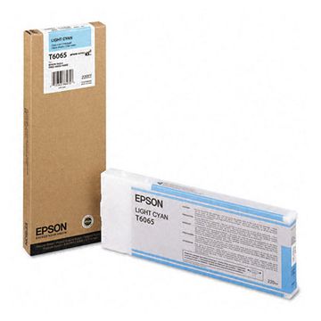 Epson T6065 High Capacity Light Cyan Ink Cartridge - (C13T606500)