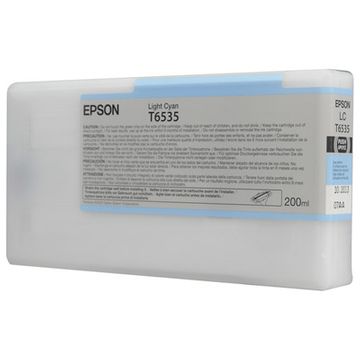 Epson T6535 Light Cyan Ink Cartridge - (C13T653500)