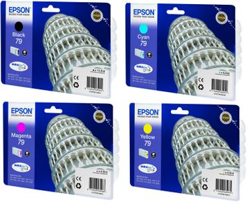 Epson 79 4 Colour Ink Cartridge Multipack - (Tower of Pisa)