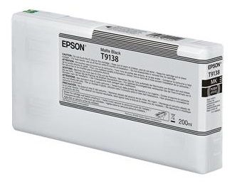 Epson T9138 Matte Black Ink Cartridge - (C13T913800)