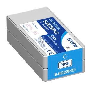 Epson SJIC22P(C) Cyan Ink Cartridge - (C33S020602)