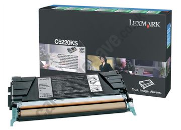 Lexmark C5220KS Black Return Program Toner Cartridge (00C5220KS)