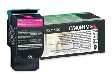 Lexmark C540H1MG High Capacity Magenta Return Program Toner Cartridge