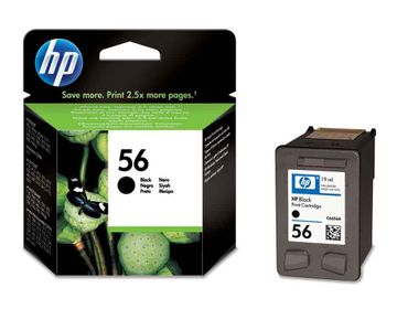 HP 56 High Capacity Black Ink Cartridge - (C6656AE)