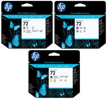 HP 72 6 Colour Printhead Pack