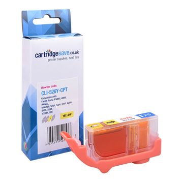 Compatible Canon CLI-526Y Yellow Printer Cartridge - (4543B001)