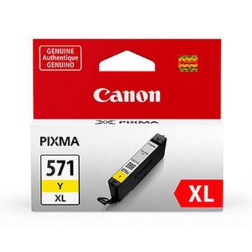 Canon CLI-571YXL High Capacity Yellow Ink Cartridge - (CLI571YXL)