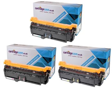 Compatible HP 507 3 Colour Toner Cartridge Multipack