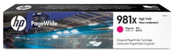 HP 981X High Capacity Magenta Ink Cartridge - (L0R10A)