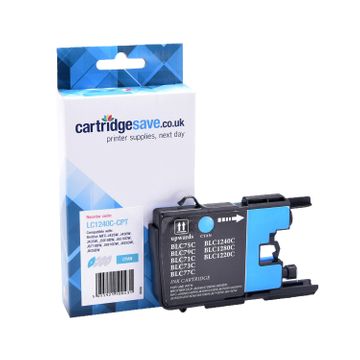 Compatible Brother LC1240C Cyan Ink Cartridge
