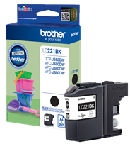 Brother LC221BK Light User Black Ink Cartridge