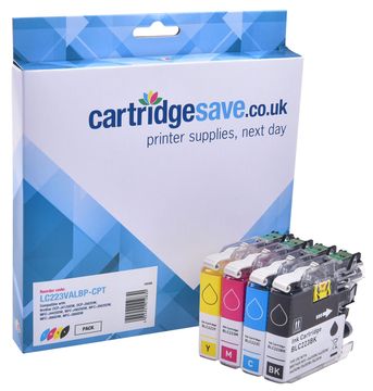Compatible Brother LC223 4 Colour Ink Cartridge Multipack