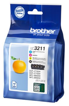 Brother LC3211VAL 4 Colour Ink Cartridge Multipack