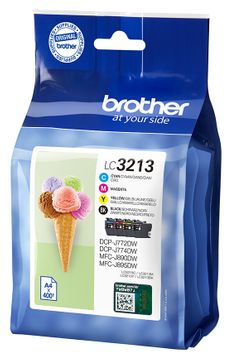 Brother LC3213VAL High Capacity 4 Colour Ink Cartridge Multipack