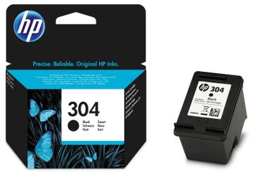 HP 304 Black Ink Cartridge - (N9K06AE)